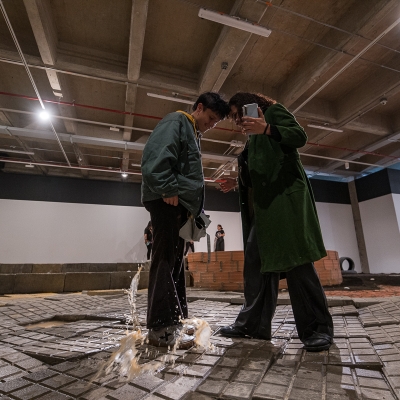 Inauguración exposición XIII PLC Santiago Reyes