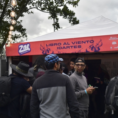 Rock al parque. Libro al viento.
