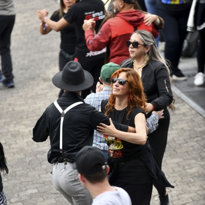 Salsa la parque. Rueda de casino