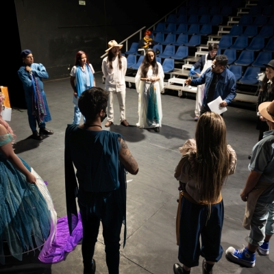 Cubrimiento Final Artefactum Laboratorio Teatro Comunitario.  Huellas de Agua