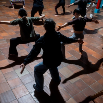 Experimentación coreográfica Danza de la vida y muerte, Garabato - Casa Palenque De Delia