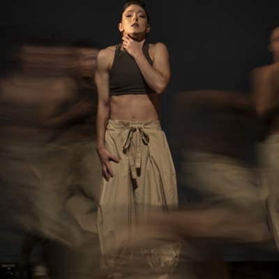 Personas actuando en el Teatro Jorge Eliécer Gaitán