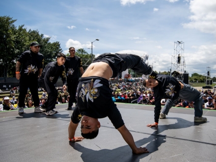batalla de breakdance