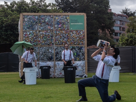 reciclaje festival al parque