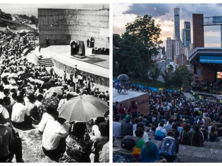 Antes y después de La Media Torta