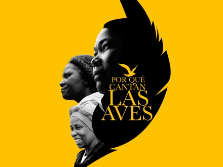 Afiche película Por qué cantan las aves