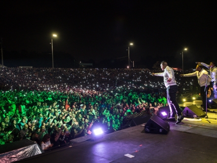 público en el festival 