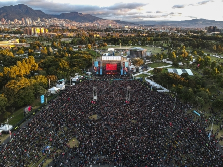 Parque Simón Bolívar Rock al Parque 