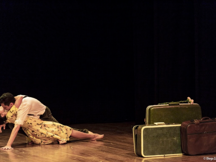 Franja emergente en el Teatro El Parque