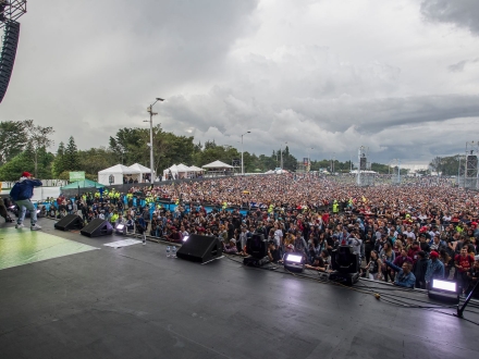 Público Hip Hop al Parque 