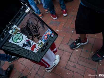 Serenata rap Idartes, foto de Juan Santacruz