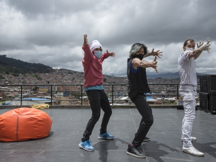 Festival Danza en la Ciudad - San Cristóbal, foto de Juan Santacruz