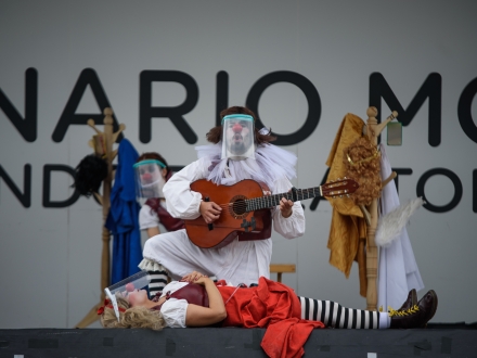 El clown se tomó la localidad de Fontibón 