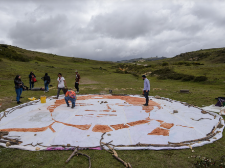 El Circuito Borde Sur Arte y Memoria es una estrategia territorial del Idartes, en Ciudad Bolívar y Bosa. Foto: Math Valbuena.