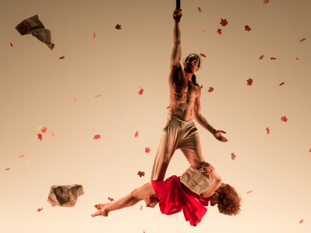 Bailarines en escena