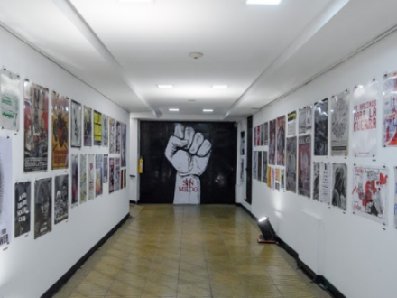 El cartelismo recorre el callejón de exposiciones del Gaitán 