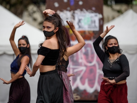 Danza en la Ciudad, foto de Mathew Valbuena