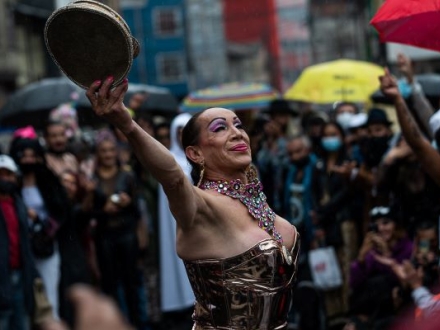 Toma cultural en Bogotá.