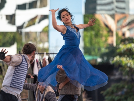 Danza en la Ciudad, foto de Mathew Valbuena