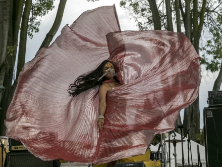 Mujer danza árabe