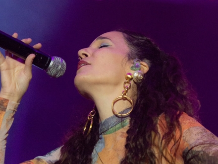 La cantante puertoriqueña ILe cerró la primera jornada de Jazz al Parque