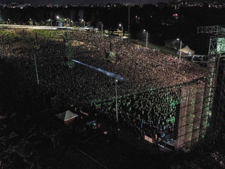 Foto dron aérea Rock al Parque 2022