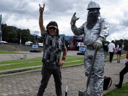 Arte a la KY en Rock al Parque 