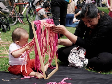Bebé en el parque