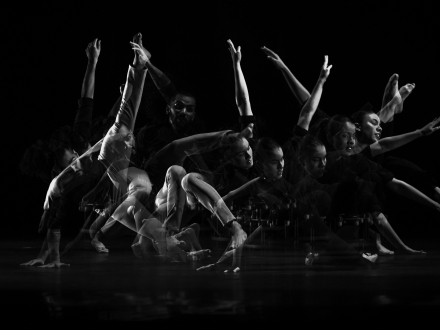 Bailarines en escena