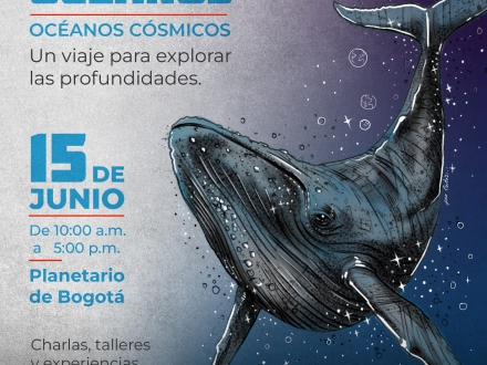 Pieza de invitación al evento de celebración día mundial de los océanos 