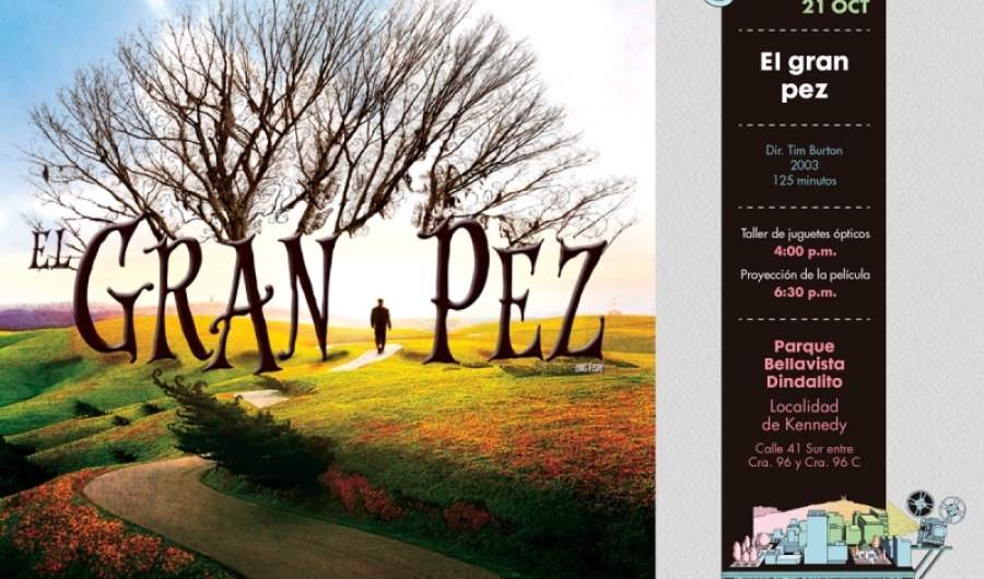 Pelis por Bogotá llega al Parque Dindalito
