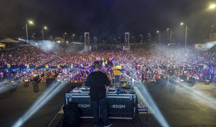 Escenario Festival Hip Hop al Parque