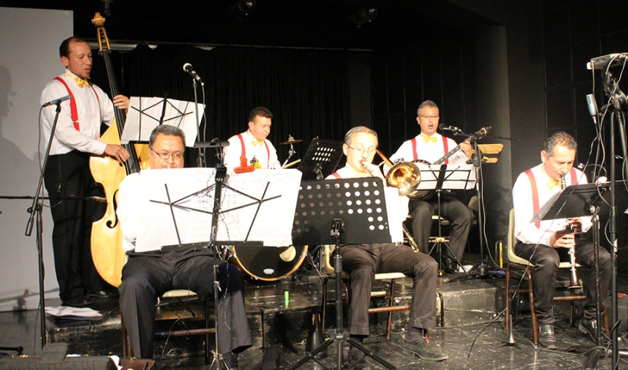 The Capital Dixieland Band en escena