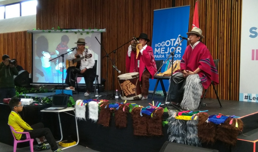 Un homenaje Kichwha a Bogotá