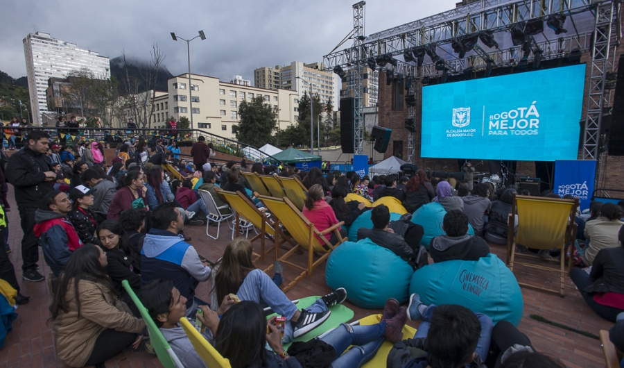 Proyección en Cinemateca al Parque 2017