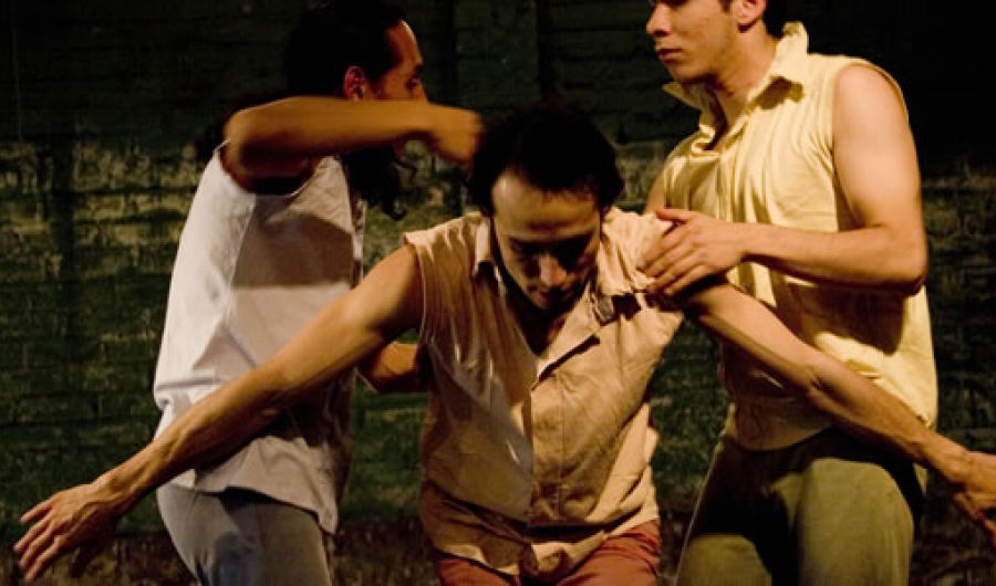 Bailarines en escena