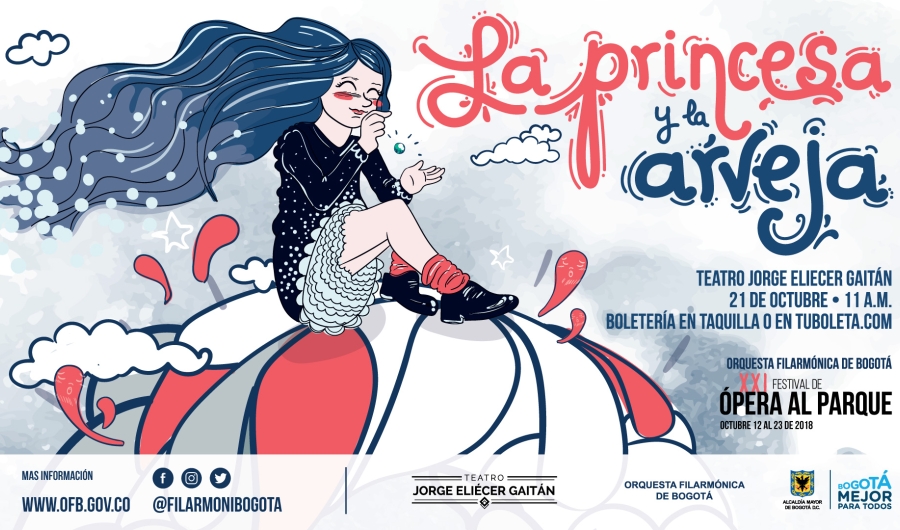 Poster de La princesa y la arveja