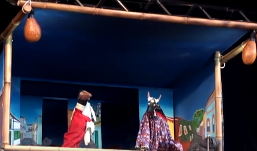 Captura de pantalla de la puesta de El romance del vaquero Benedicto