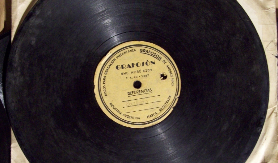 Disco de acetato