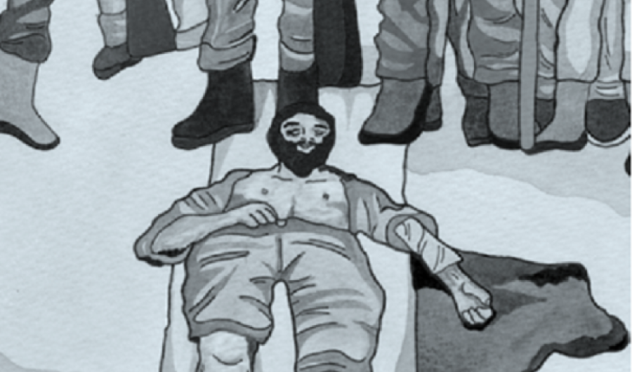Representancion de la muerte de Camilo Torres