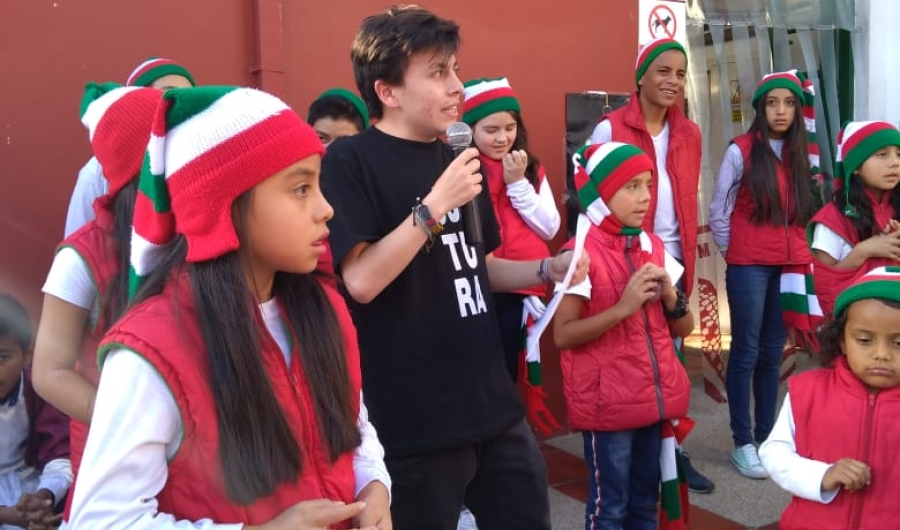 Presentación de villancicos y lectura de textos de literatura asociadas a los villancicos y la Navidad
