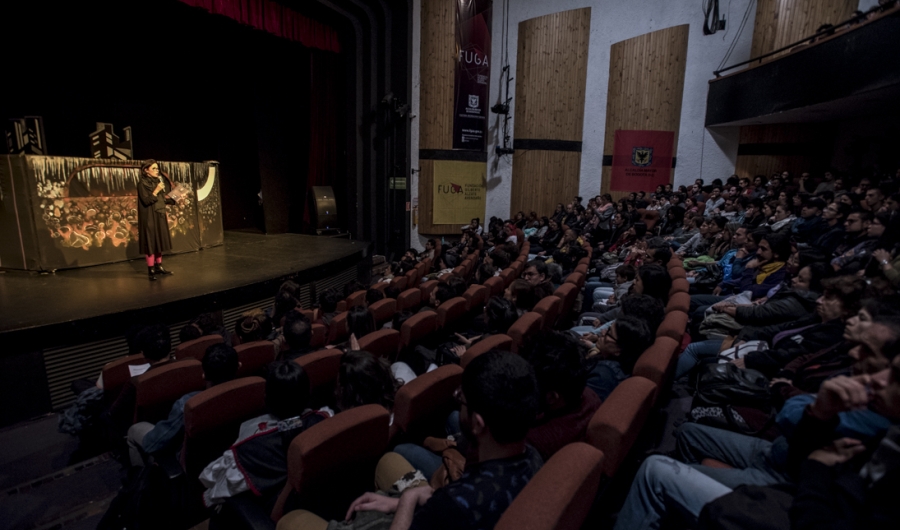 Conmemoración del día mundial del teatro 2019/foto Idartes