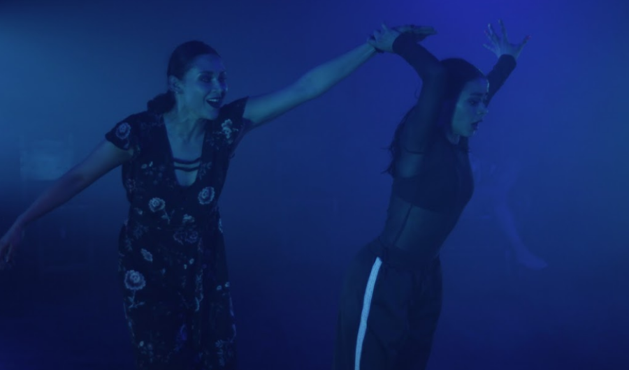 Bailarines en escena
