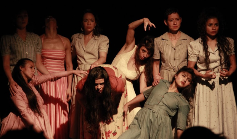 mujeres grupo de danza