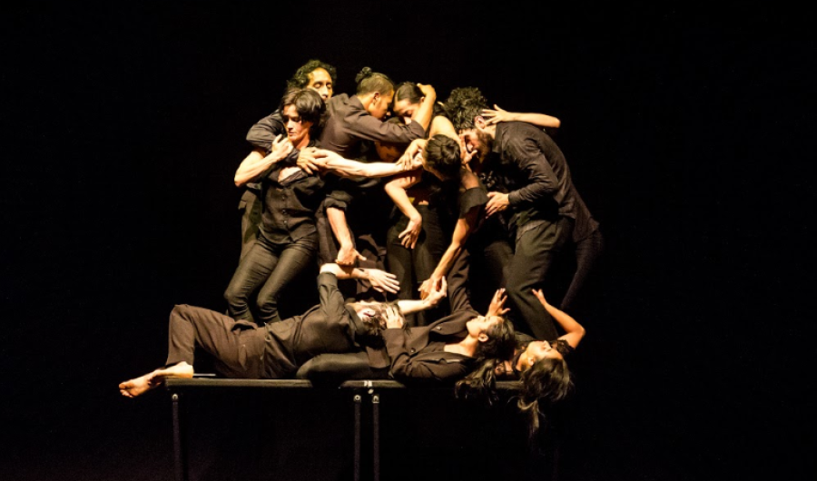 Bailarines en escena