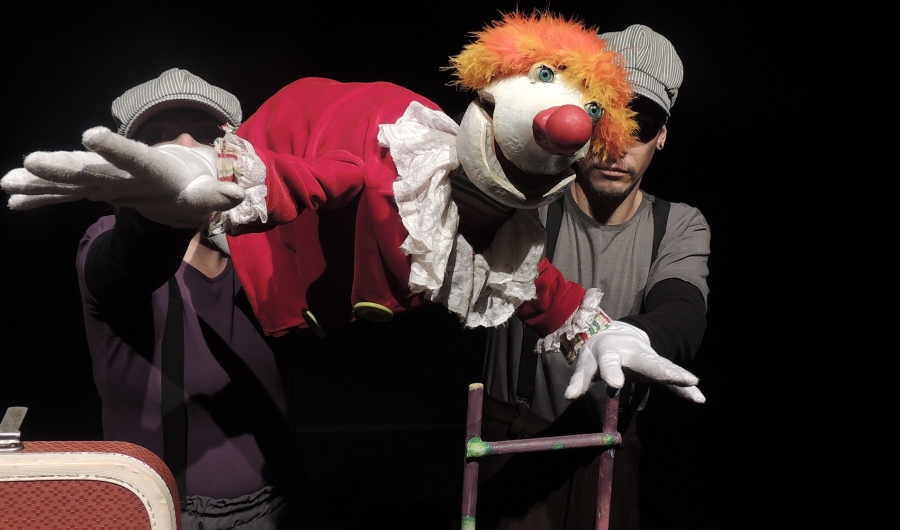 Clownti  del grupo Jabru Teatro de Títeres