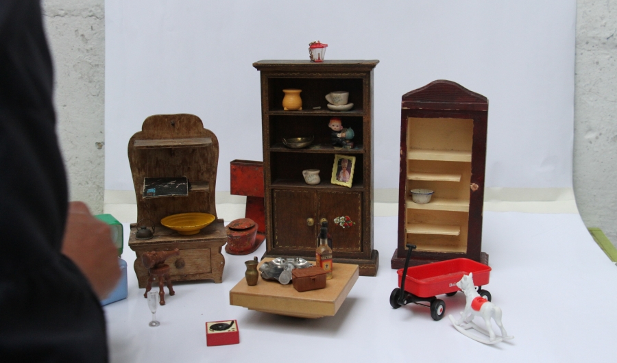 Maqueta del cortometraje incandescente 
