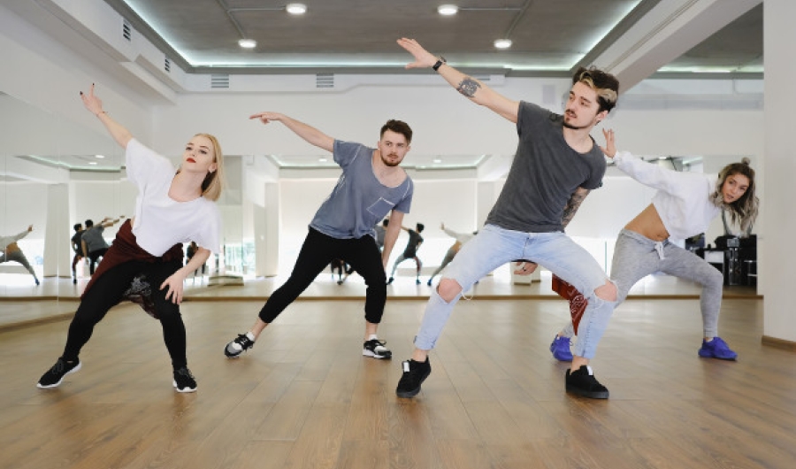 Bailarines hip hop