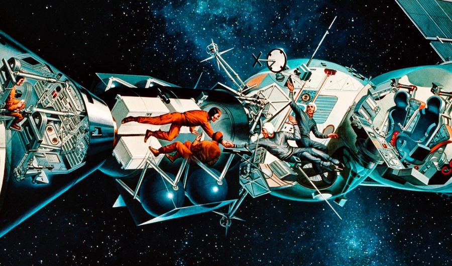 Rumbo a la primera estación espacial internacional