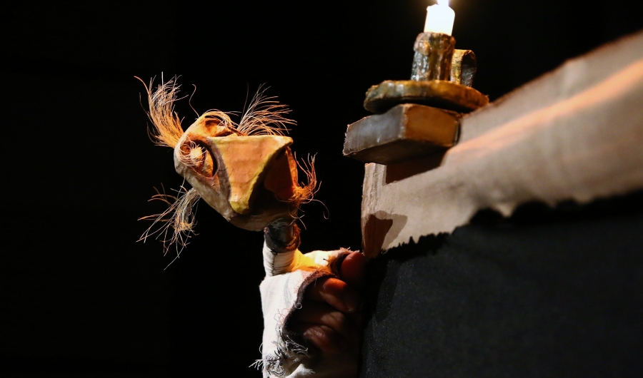 Artista en escena
